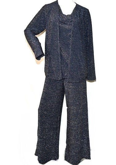 sparkle pant suit