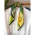 thumbnail image 3 of 100% Mulberry Silk Scarf for Women Hair Lightweight Square Neckerchief Wrap For Head Scarves 21", 3 of 10
