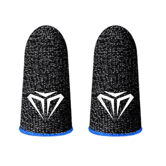 6PCS Finger Sleeve for Gaming Mobile Game Fingertip Gloves Anti Sweat Game Controller Thumb Sleeve Breathable Touchscreen Gaming Finger Covers For Gamer N9P1