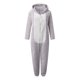 thumbnail image 5 of Mono de manga larga con capucha para niñas, pijama informal de invierno cálido, ropa de dormir para mujer, pantalones de terciopelo ártico de doble cara, 5 of 6