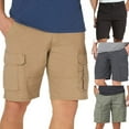 thumbnail image 4 of Cargo Shorts Multi Pockets Thin Men Solid Color All Match Short Pants, 4 of 5
