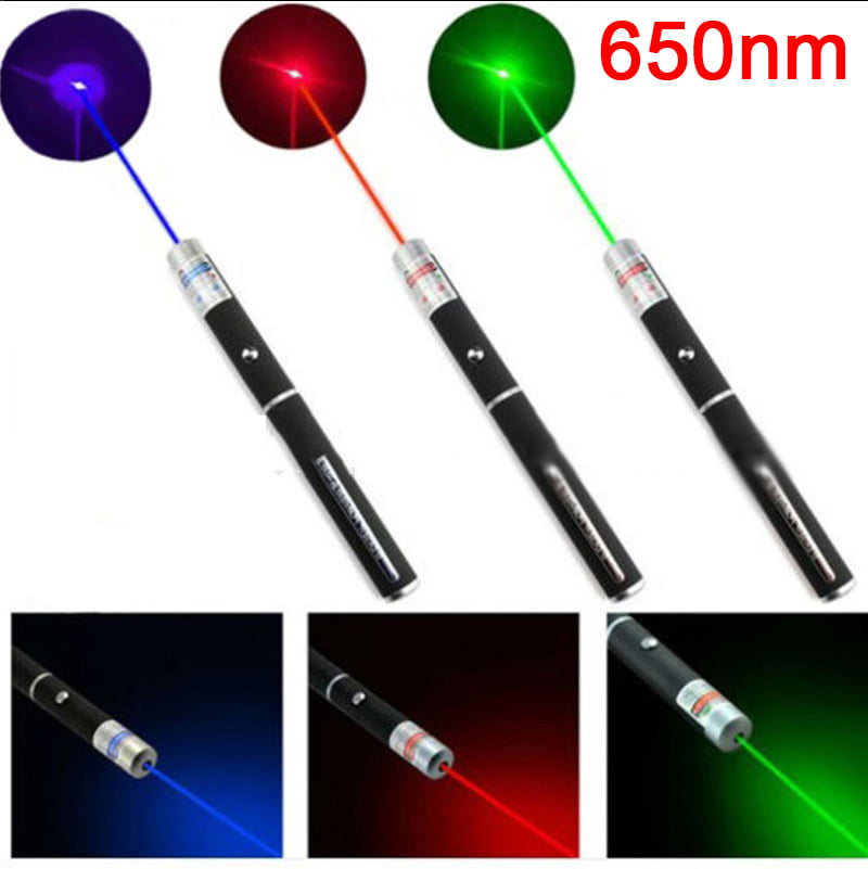 Green 5mw 3PCS Laser pointer Pen Red Blue/violet Laser Pointer Visible Beam 