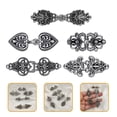 thumbnail image 3 of 5 Pcs Clip de Chandail Vintage Clip de Collier de Cardigan Rétro Clip de Châle Décoration de Vêtements, 3 of 8