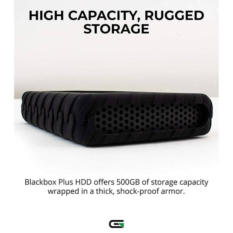 【新品、未開封】Glyph Blackbox Plus 5TB HDD Glyph Blackbox Plus 5TB 5400RPM Bus Powered USB C (3.1,Gen2