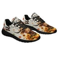 thumbnail image 6 of Happy Fall Y'all Highland Cow Pumpkins Fall Shoes Sneakers Black Size 10, 6 of 7