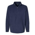 thumbnail image 1 of Eco-Revive Micro-Lite Fleece Quarter-Zip Pullover, 3XL, Navy, 1 of 1