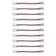 thumbnail image 4 of El conector de tira lideró de Mazorca, Conector de Mazorca de 2pin 10pcs flexible reutilizable para la oficina para la escuela, 4 of 7