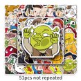 thumbnail image 2 of Paquete de pegatinas Garfields Anime, vinilo impermeable, 51 unidades, 2 of 3