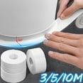 thumbnail image 7 of Self Adhesive PVC Sealing Strip Tape for Bathroom Bath Toilet Kitchen Caulk Tape Waterproof Wall Sticker White Mold Proof Tapes, 7 of 7