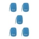 thumbnail image 3 of Jumpingount Cable de carga Bolsa de almacenamiento Impermeable Teléfono móvil PC Cable Organizador Auriculares Cremallera Bolsa Oficina Escuela Regalos Azul 5piezas Jumpingount CBP226056, 3 of 6