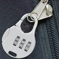 thumbnail image 2 of Dispositivo de mochila Viajes al aire libre Número de 3 dígitos Combinación Contraseña Bloqueo Equipaje Bloqueo antirrobo para accesorios al aire libre FLhrweasw Nuevo, 2 of 5