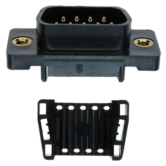 1658611-4 Connector 9 Position D-Sub Plug, Male Pins