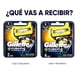 thumbnail image 2 of GILLETTE Proshield, Cartucho de Rastrillo para Afeitar, 6 Repuestos con 5 Hojas para Rasurar la Barba, Afeitado M&aacute;s al Ras, Rastrillo para Hombre Gillette NA, 2 of 6