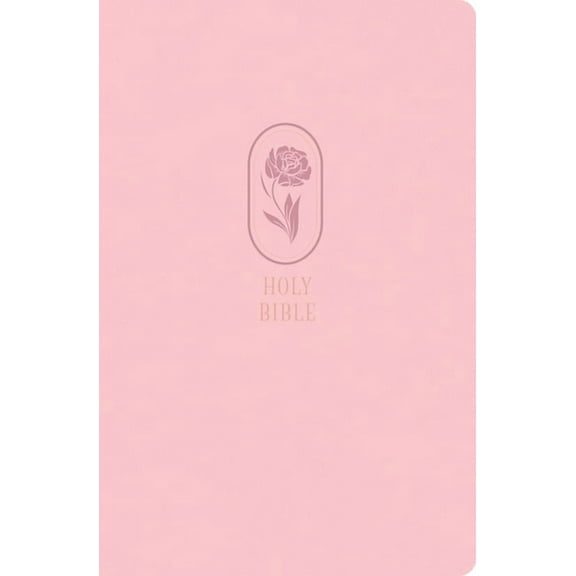 KJV Large Print Personal Size Reference Bible, Pink Leathertouch, (Hardcover)