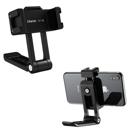 UPC: 6972436382217 | Ulanzi ST-16 Foldable Metal Smartphone Grip & Tripod Mount Clip 1/4 hor vertical