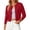 13# Red, variant on Cropped Cardigan Sweater Womens Lightweight Soft Knit Long Sleeve Crew Neck Button Down Dressy Cute Versatile Spring Fall Business Casual Work Travel Yellow XS