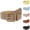 Khaki, variant on HAJWOH Women's Wide Leather Belt with Square Buckle, High Waist Belts for Dress Jeans Pants