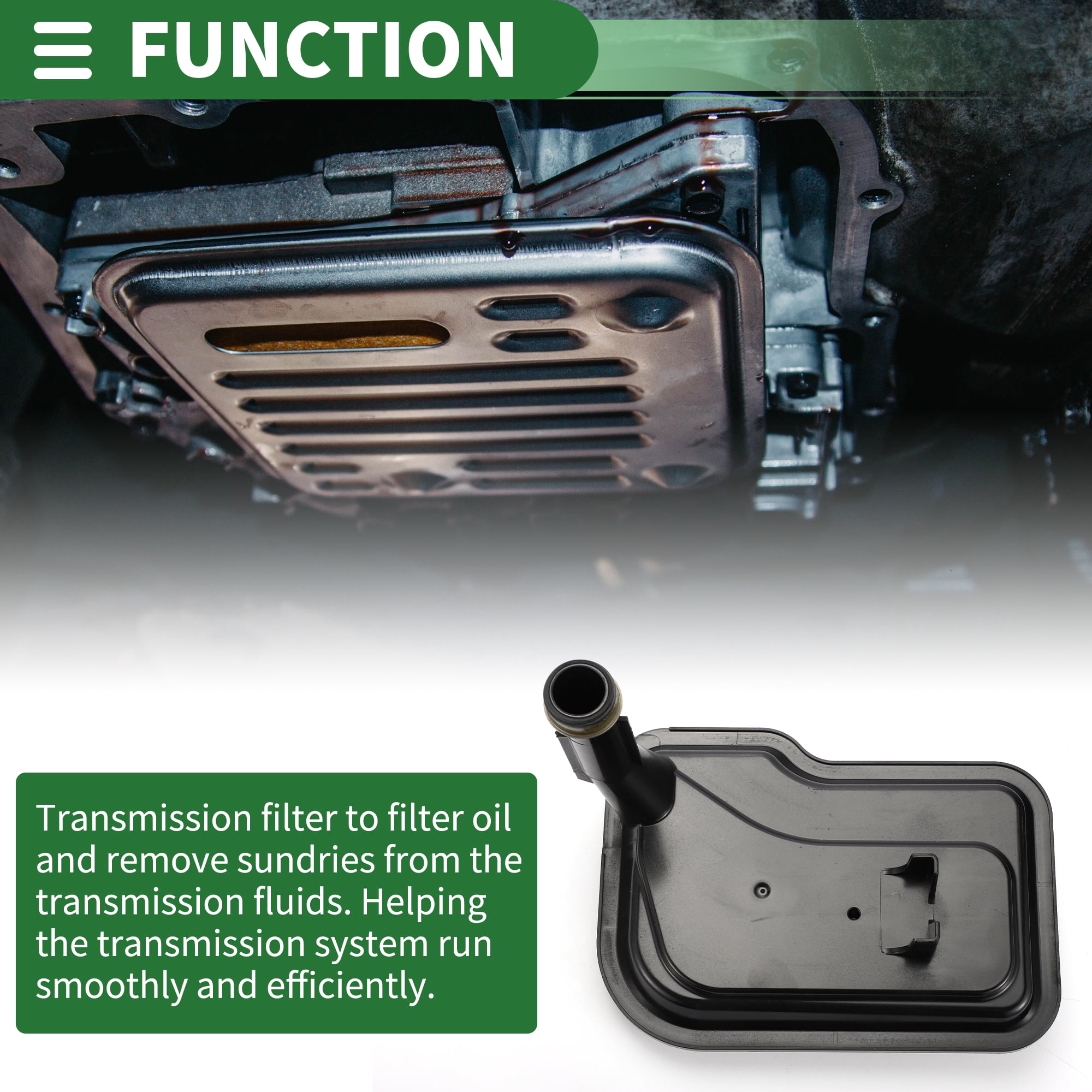 Unique Bargains 6L80 Automatic Transmission Filter No.24258269 for Chevrolet Tahoe 2007-2020