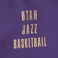thumbnail image 6 of Men's Mitchell & Ness Purple Utah Jazz  Team OG 2.0 Vintage Logo Fleece Pullover Hoodie, 6 of 6
