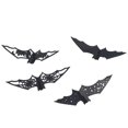 thumbnail image 1 of 4pcs Halloween Acrylic Bat Sign Tabletop Acrylic Bat Sign Halloween Party Ornaments, 1 of 9