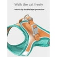 thumbnail image 6 of Shengshi Cat Dog Harness And Leash Set - Suede Adjustable Comfort No Pull Puppy Vest Harnesses For Cats Dogs Walking, 6 of 11