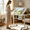White, variant on Drafting Table with Storage Tempered Glass, 0-70° Lockable Angle, 40.55" x 23.62'' Scratch-Resistant Tabletop, 2 Removable Drawers, 4 Wheels, Metal Frame, Tilted Writing Drawing Table for Home, White