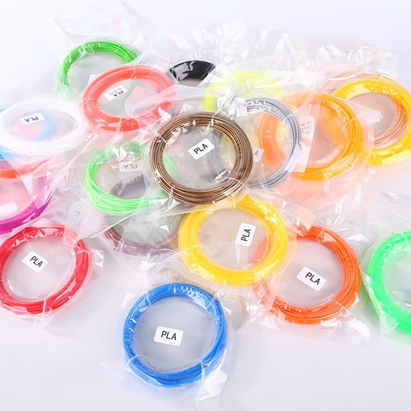 STOBOK Pla Printing Filament Refills for 3D Printer with Biodegradable Assorted Colors
