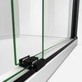thumbnail image 5 of DreamLine Sapphire 56-60 in. W x 76 in. H Semi-Frameless Bypass Shower Door in Satin Black, 5 of 9