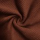 thumbnail image 5 of Ceisia Mens Lightweight Waffle Shirts Trendy Long-Sleeve Quarter-Zip Pullover Sweatshirt Mock Neck Brown L Gift, 5 of 6