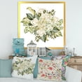 thumbnail image 3 of Designart 'Beautiful Bouquet With Roses and Hudrangea' Farmhouse Framed Art Print, 3 of 4