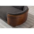 thumbnail image 5 of Pet Sofa Dog Bed Couch, Pet Couch Lounger with Solid Wood legs and Walnut Bent Wood Back, Velvet Cushion, Small Size, B, 5 of 8
