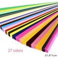 thumbnail image 5 of 2700 Sheets Origami Stars Papers,Aierliusa Origami Star Paper Strip Package, Origami Paper Stars, 27 Colors, 2700 Stripes, 5 of 7