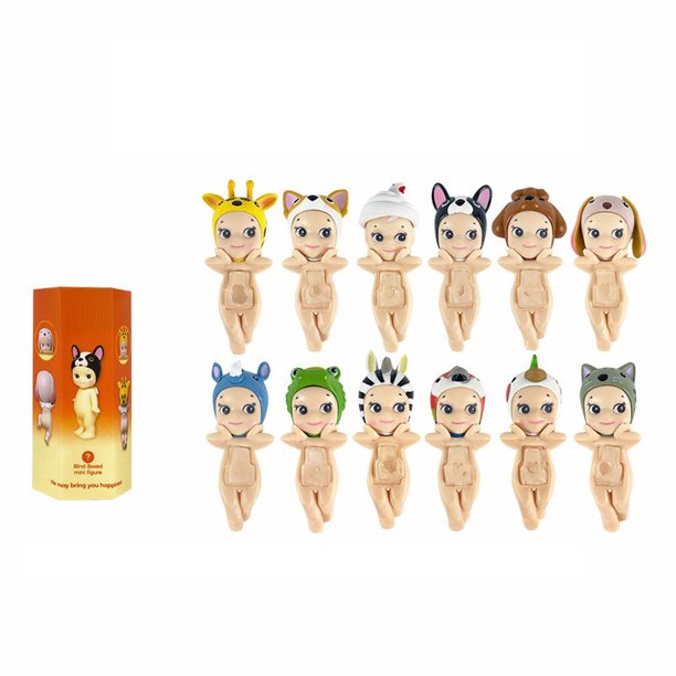 Sonny Angel HIPPERS Animal 2nd Series - Original Mini Figure/Limited Edition - 1 Sealed Blind Boxes - Surprise Random Figures - Cute Phone Accessories for Christmas and Birthday Gifts