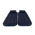 thumbnail image 4 of Pool Central 3 in 1 Inflatable Flocked Air Mattress with Pillows -75" - Navy Blue, 4 of 9