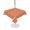 Orange, variant on Outdoor Tablecloth with Umbrella Hole for Patio/Picnic/Party/Camping, Navy Blue Striped Waterproof Table Cloth Rectangle Table Cover Washable, Farmhouse Stripes Modern Vintage (54"x 80")