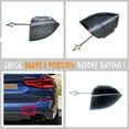 thumbnail image 5 of Trimla Rear Tow Cover for 18-21 BMW X3 G01 M Aerodynamics Sport Fit 18d 20dX 20i 20iX 25dX 30dX 30eX 30iX M40i xDrive sDrive 2018 2019 2020 Bumper Towing Hook Eye Cap 51128064834, 5 of 5