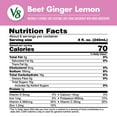 thumbnail image 6 of V8 Beet Ginger Lemon 100% Vegetable Juice, 46 fl oz Bottle, 6 of 13