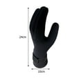 thumbnail image 3 of Yucurem Ultra-Thin Water Gloves, Stab-Resistant Warm Gloves with Adjustable Strap, Durable Diving Wetsuit Gloves (L), 3 of 8