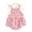 Pink, variant on VerPetridure Toddler Baby Girl Sleeveless Jumpsuit Floral Romper Tie-Up Strap Halter One Piece Jumpsuit Infant Summer Short Playsuit Summer Outfit Overall Clothes
