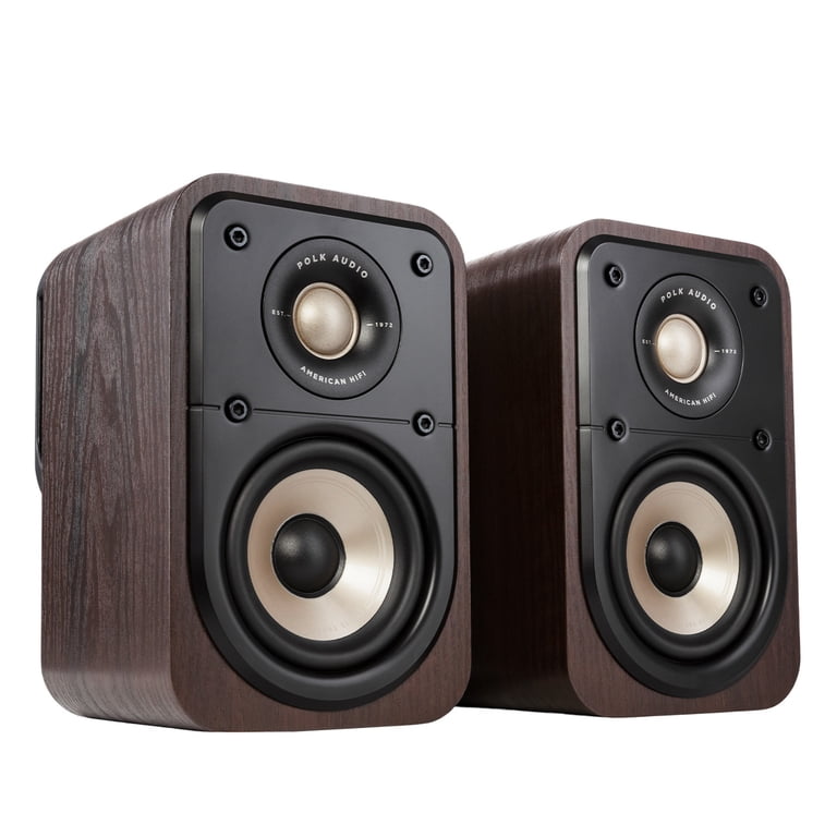 【値下げ不可】Polk Audio elite es10 Polk Audio Signature Elite ES10 Surround Speakers - Pair (Walnut