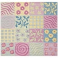 thumbnail image 6 of SAFAVIEH Kids Collection SFK356A Handmade Pink/Multi Rug, 6 of 10
