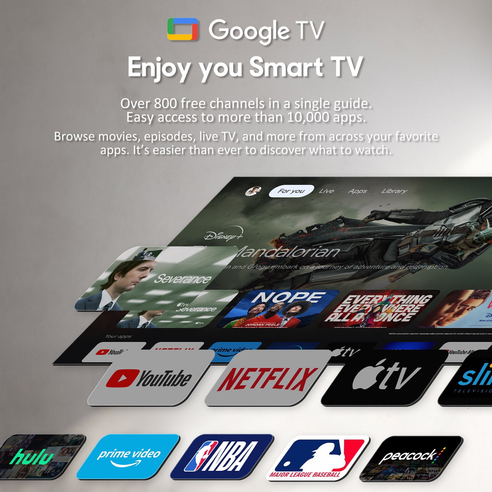 Sylvox 24" Bathroom TV, Smart Mirror Television with Google TV OS, 1080P HDR10 500nits, NTSC,ATSC,IP66 Weatherproof for Bathtub Shower, Embedded