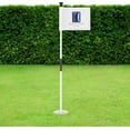 thumbnail image 3 of WATSY Backyard Tour Golf Pin Flag 8" x 6" Inch Inch For Flagstick Double Sided Mini Putting Green Flags For Backyard Outdoor Patio Golf Pin Flag, 3 of 5