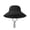 BWY99-Black, variant on Sun Hats for Women Wide Brim Ponytail Hole Quick Dry Summer Hat Packable for Beach Hiking Fishing Gardening Beige One Size