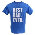 thumbnail image 2 of Camiseta estampada para papá para el día y cumpleaños en negro, blanco y azul. L, 2 of 9