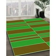 thumbnail image 3 of Ahgly Company Machine Washable Indoor Rectangle Transitional Dark Bronze Brown Area Rugs, 8' x 12', 3 of 7