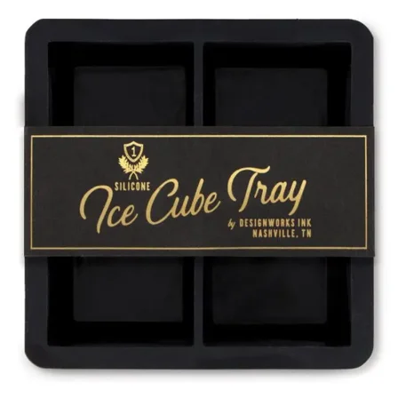 Designworks Ink Silicone Icecube Tray (Black)