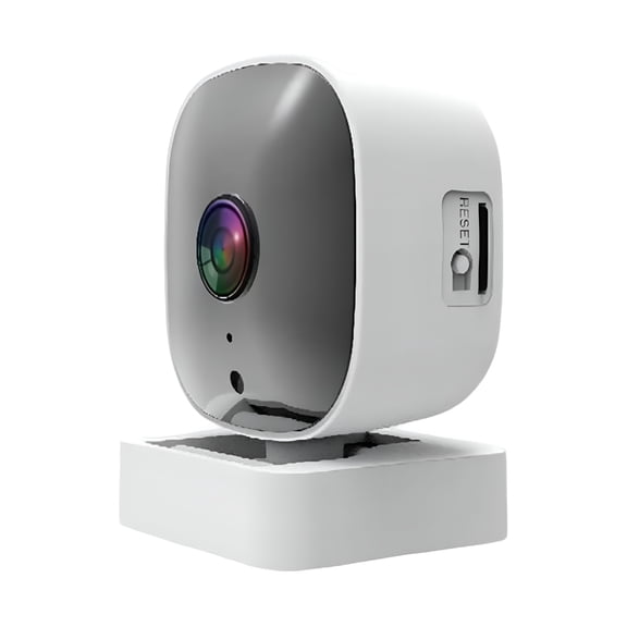 GJX Clear 2K Security Camera, Window Camera for Home Security, Wi-Fi Wireless Indoor Hd Cameras, Color Night Vision, 24/7 Recording & Smart Alerts, Easy Install (1Pc)