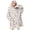 Princess and Ballerina White Pattern, variant on Princess and Girl Pink Pattern Flannel Blanket Hoodies for Teens ,Teens Oversize Sherpa Wearable Hooded Blanket Sweatshirt with Super Pockets
