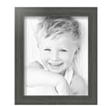 thumbnail image 2 of ArtToFrames 8.5x11 Inch Slate Gray Picture Frame, This Gray MDF Poster Frame is Great for Your Art or Photos, Comes with Regular Glass (4679), 2 of 7